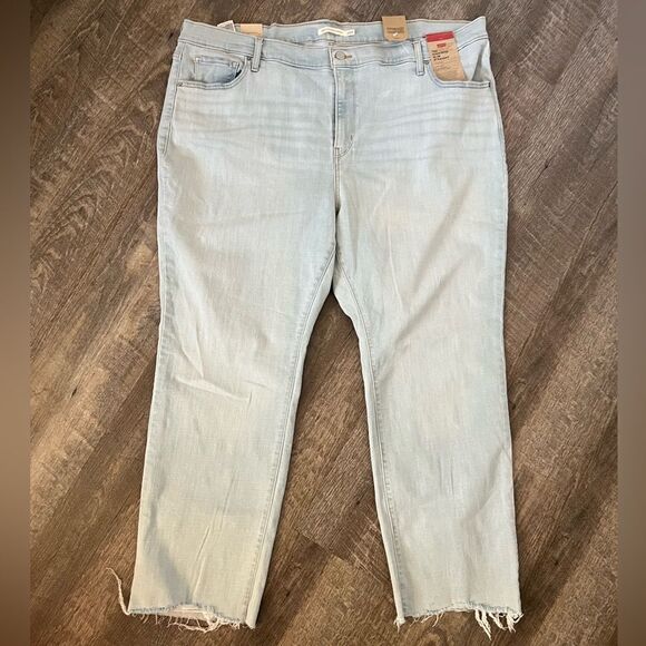 Levi's Denim - Levi's Plus Size 724 High Rise Slim Straight Jean- Size 24W